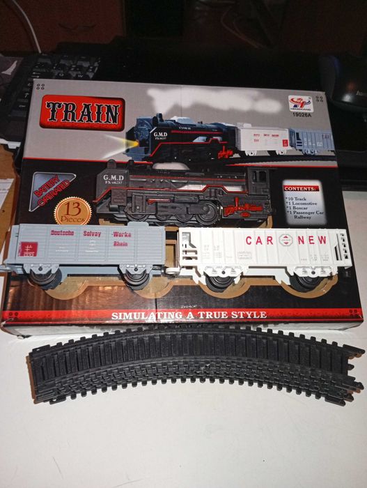 Set Trenulet Electric 19026A 13 piese