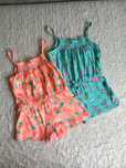 Set 2 salopete vară fetita marimea 86 Primark