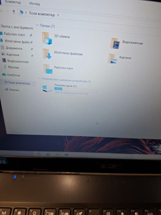 Acer Aspire A315-54-i3 10110u/8гб/256гб м.2