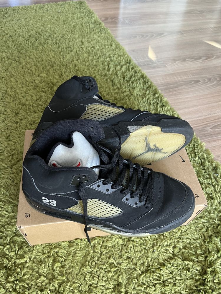 Jordan 5 Retro Black Metalic 2007