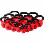 Kettlebell de fier, acoperit cu cauciuc: 2-32 KG