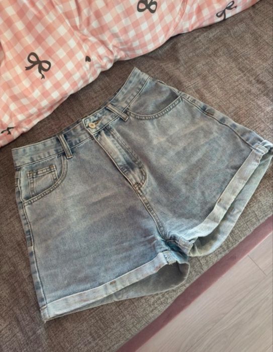Pantaloni scurti denim