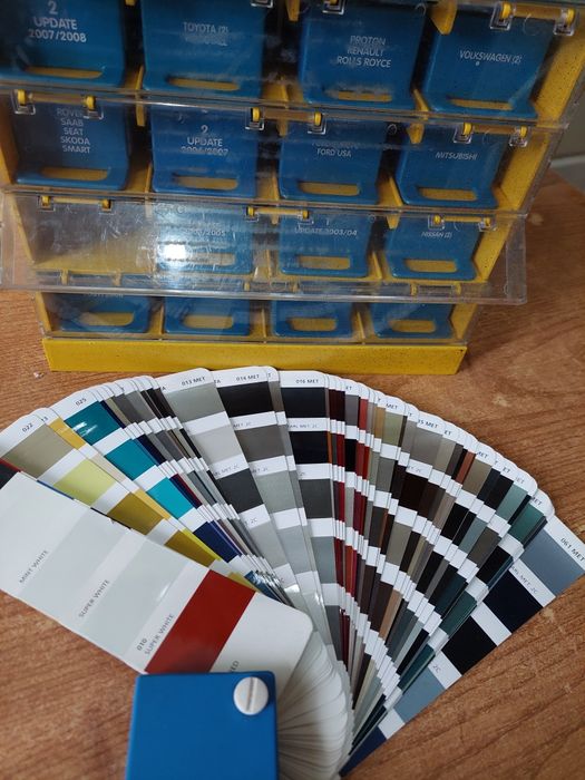 Система подбора базовых автоэмалей