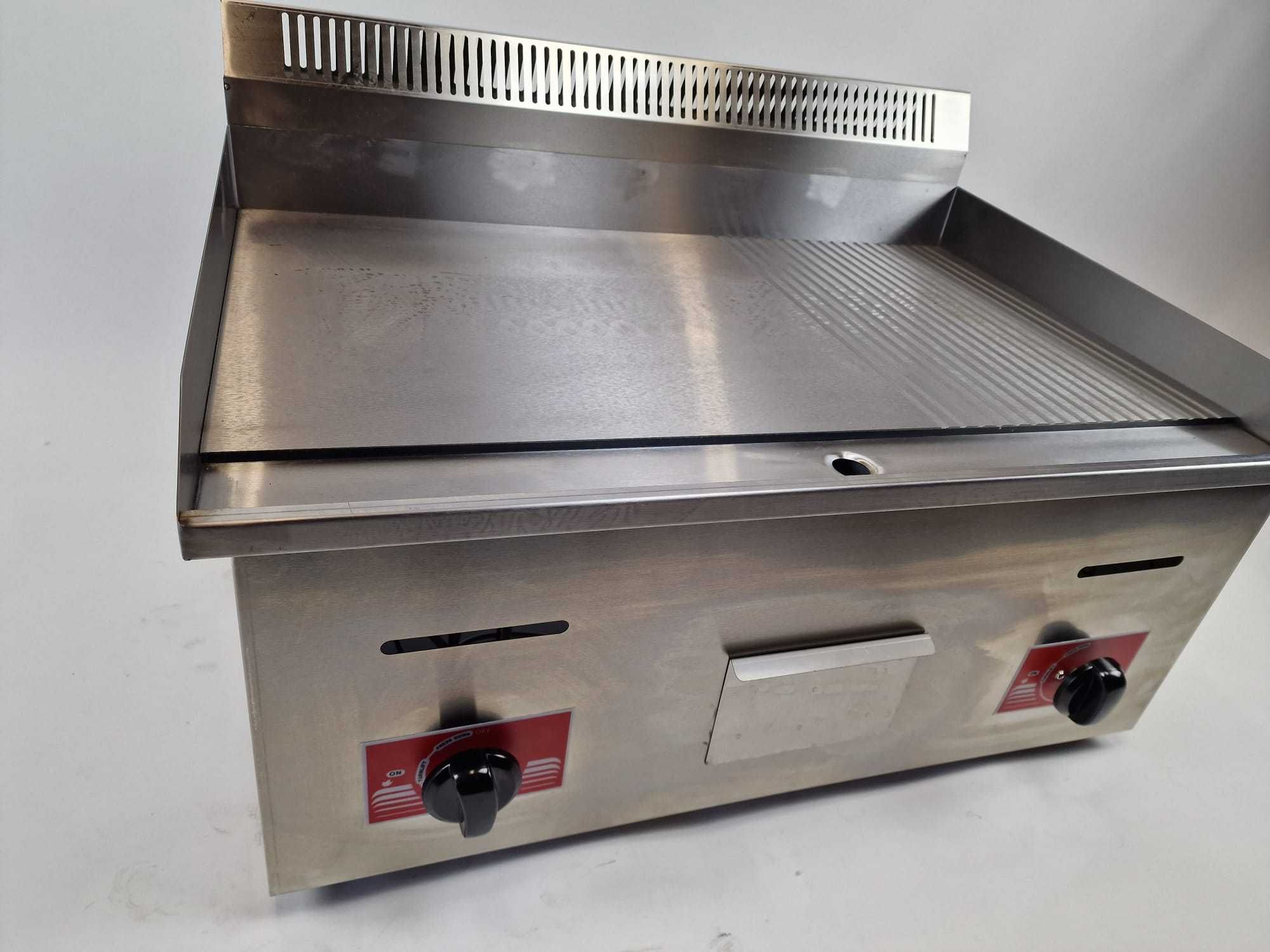 Grill PE GAZ Griddle Plita din INOX 73cm 2 zone de Gatire NOU