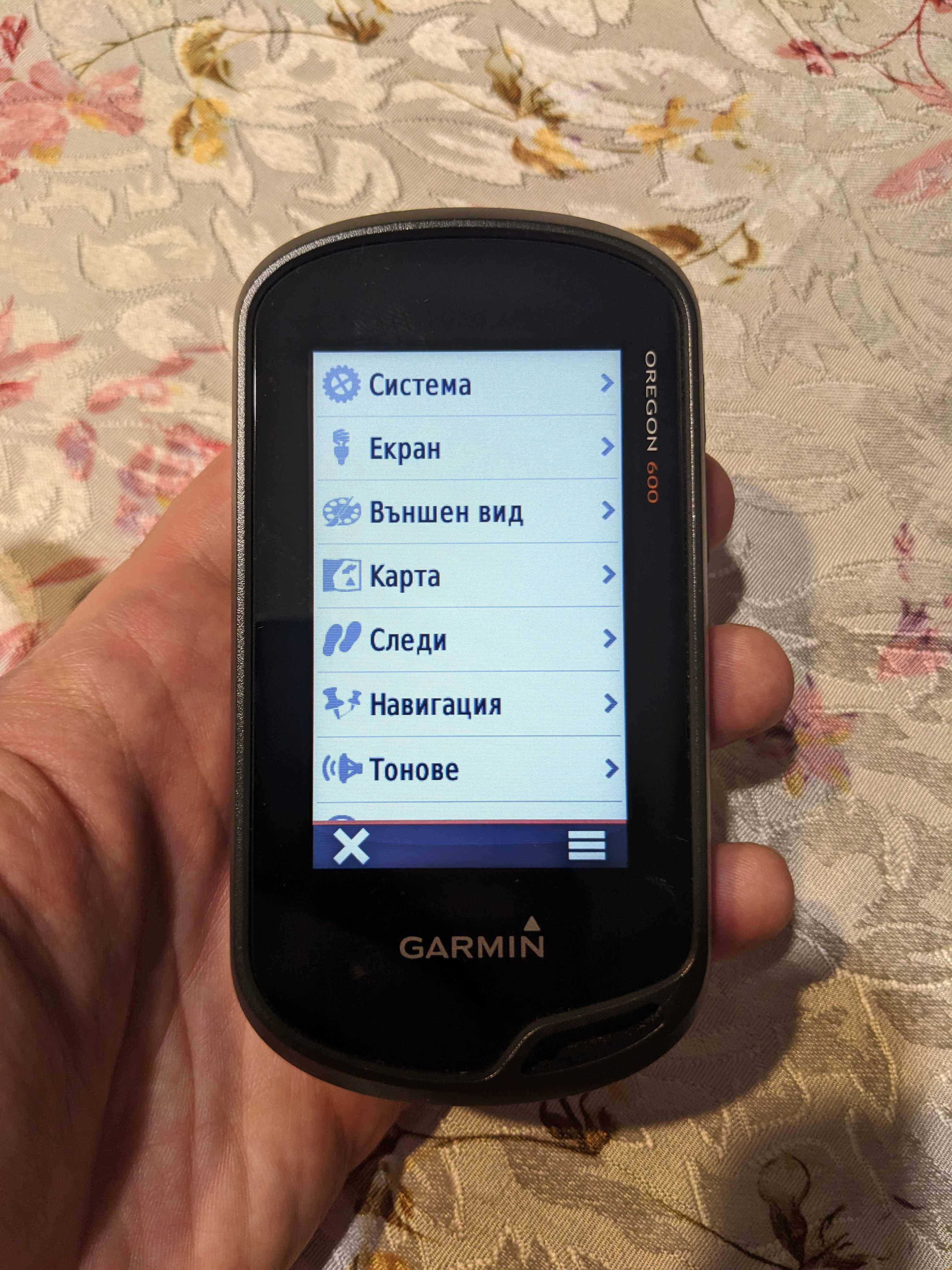 GPS навигация Garmin Oregon 600
