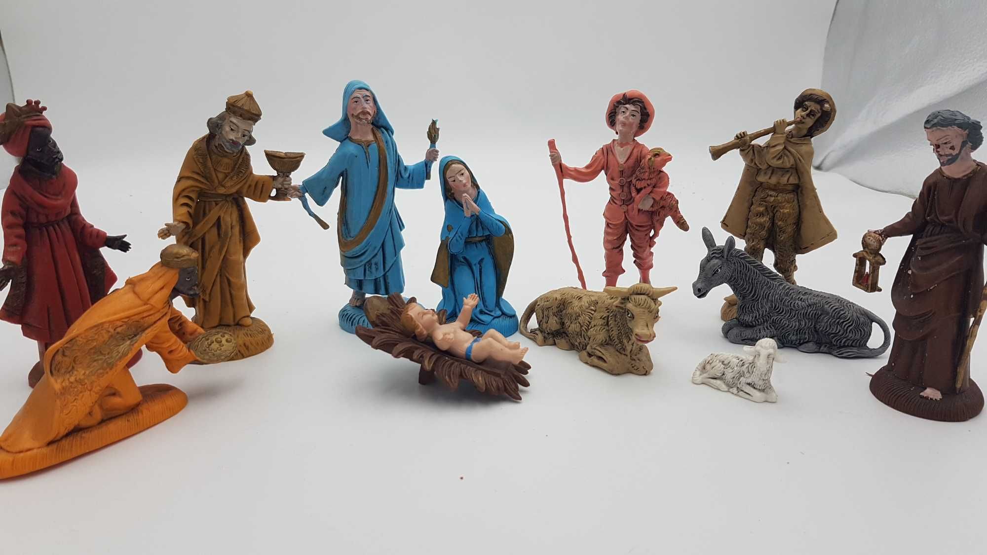 Figurine decor Crăciun Scena nașterii Domnului Iisus (Italia)