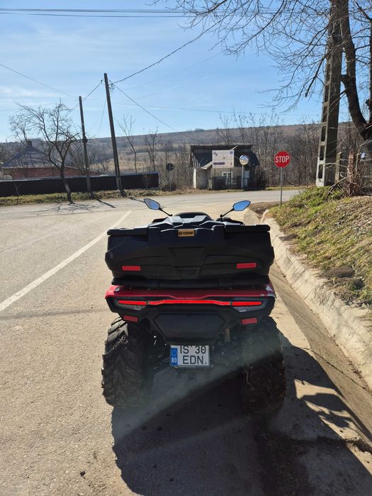 Vand atv cf moto 520l  2024 cu servodirectie numar negru