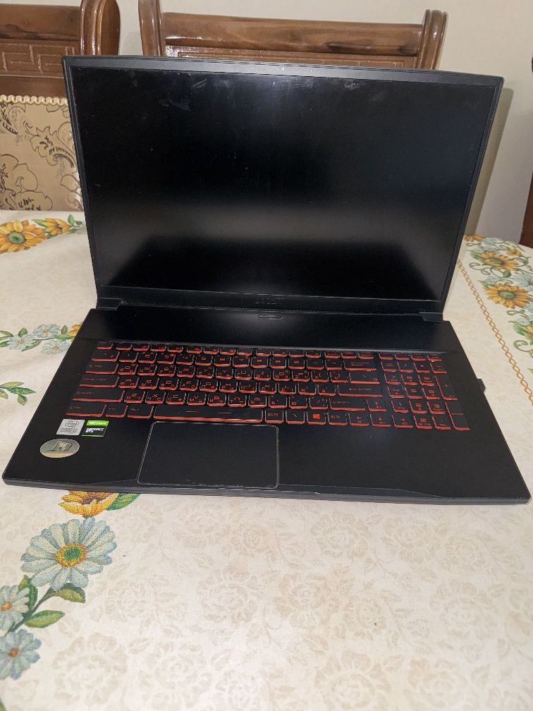 Игровой ноутбук MSI GTX 1650 Ti | Intel Core i7 | 144 Гц | 512 GB SSD