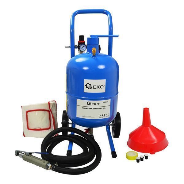 Устройство за пясъкоструене на открито 19л geko