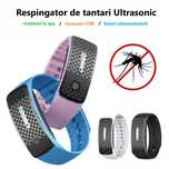 Brățară inteligentă, sonica, impotriva tantarilor - Transport gratuit