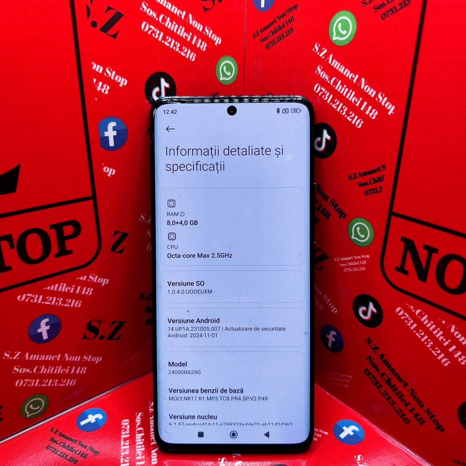 Redmi Note 14 Pro 5G Amanet SZ Non Stop