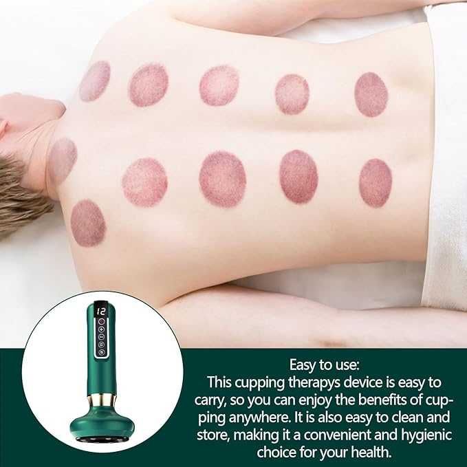 3 в 1 Вендузен масажор  с 12 нива на температура от Geruwam