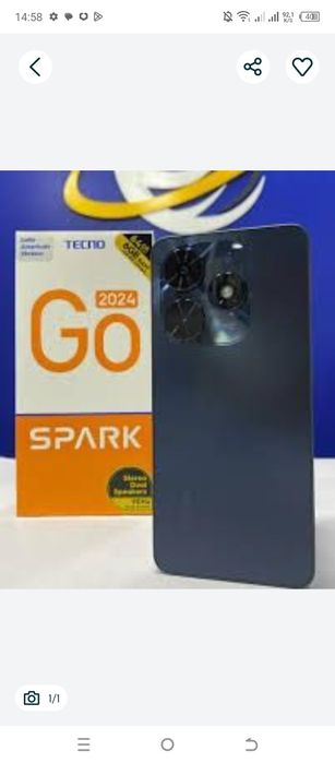 TECNO SPARK telefon sotiladi sastiyana zor 800 ming