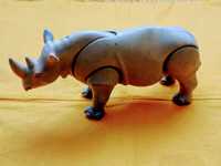 Rinocer- play mobil- cu picioarele si capul mobile.