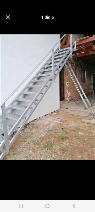 Vand scari metalice facem la comanda orice dimensiune