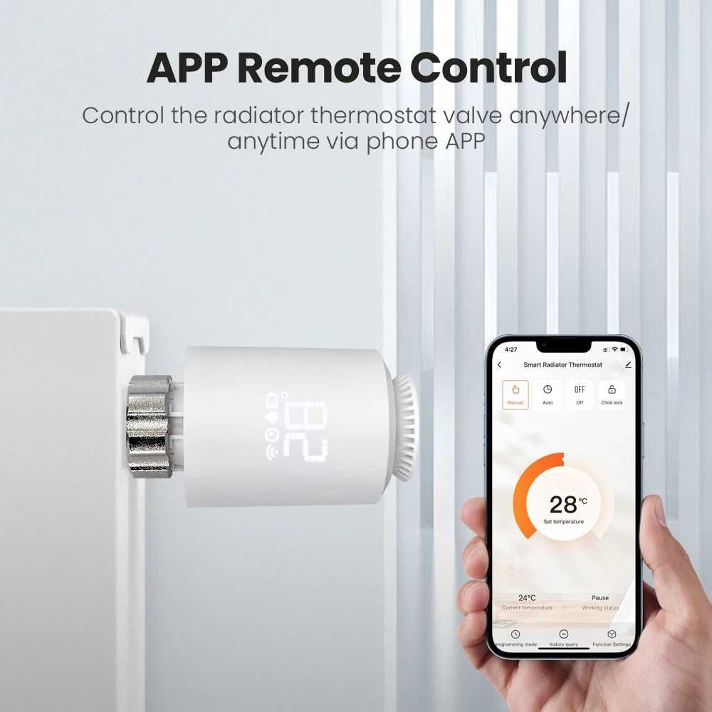 Avatto TRV06 ZigBee – Интелигентен вентилен термостат