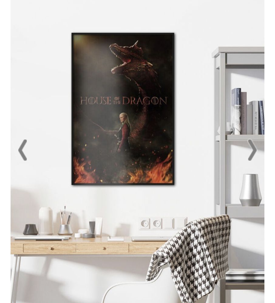 Poster House of the Dragon -Caraxes  Daemon Targaryen