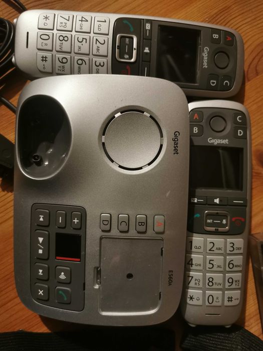 Gigaset E560 A Безжичен аналогов телефонен секретар