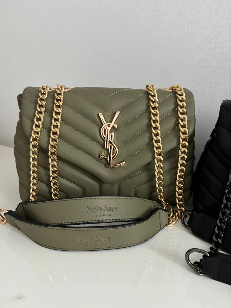 Geanta Ysl / GG Negru/Verde