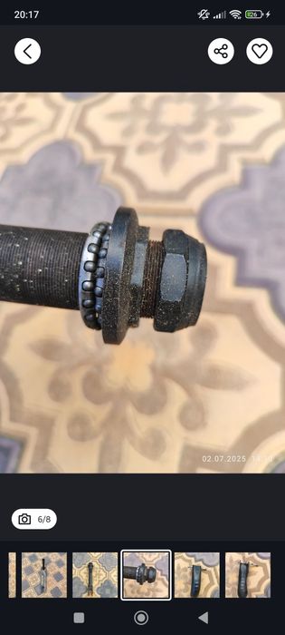 Продам вилку от самоката черный цвет