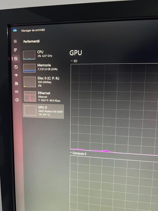 Vand unitate gaming+desktop 4K samsung