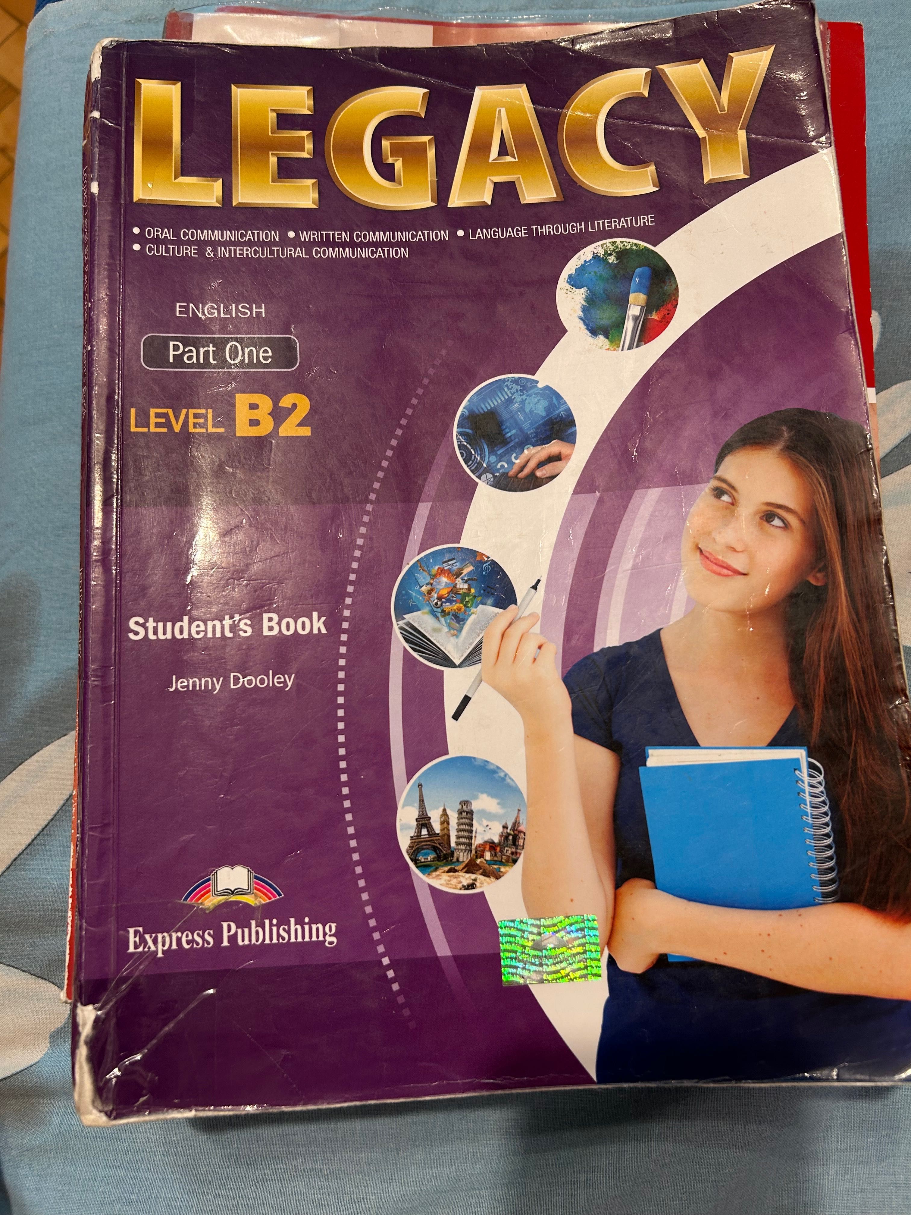 Учебник по английски за 11 клас  Legacy B2 part one