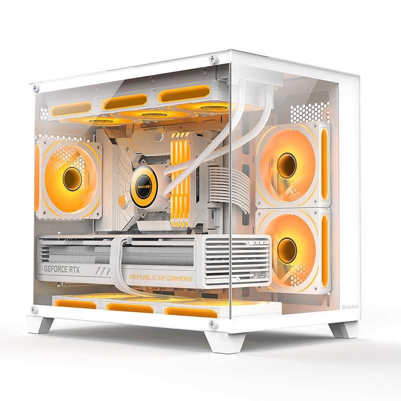 ; Корпус Huntkey S960 Tornado White