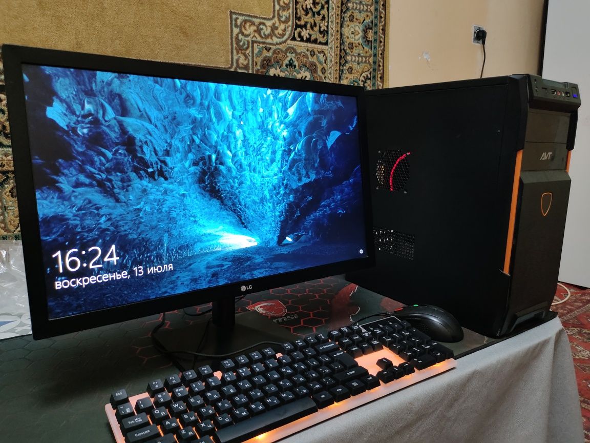 Domawniy kompyuter i3 9100 ozu 8gb