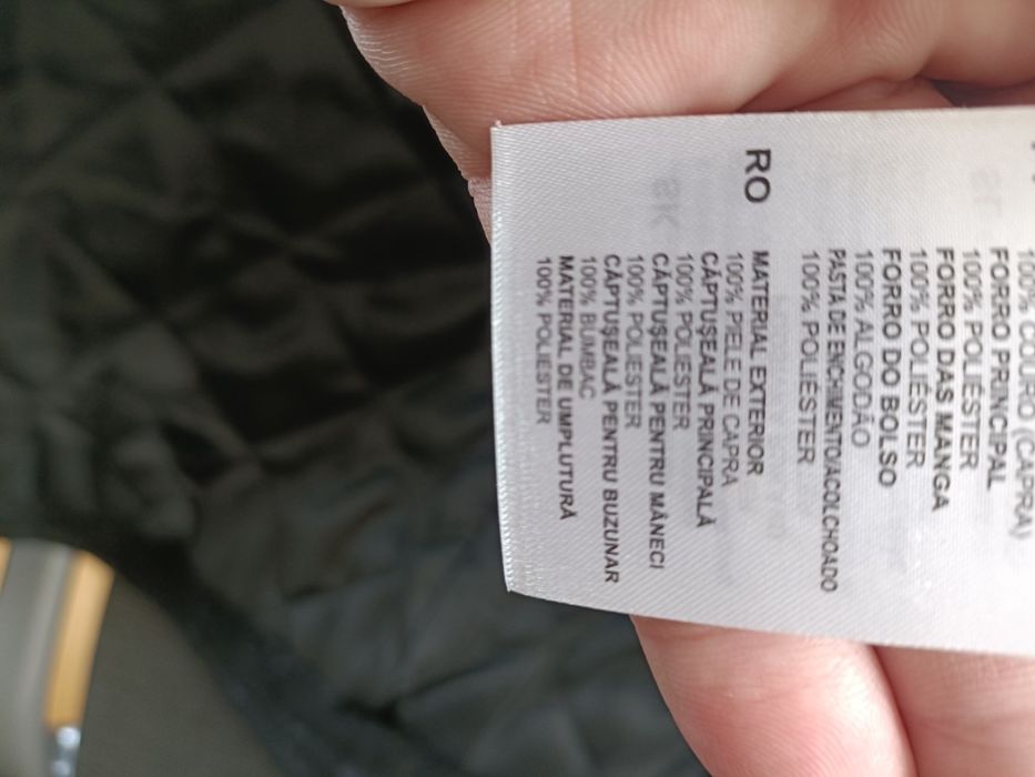 Geaca jacheta piele naturala Marc'o Polo