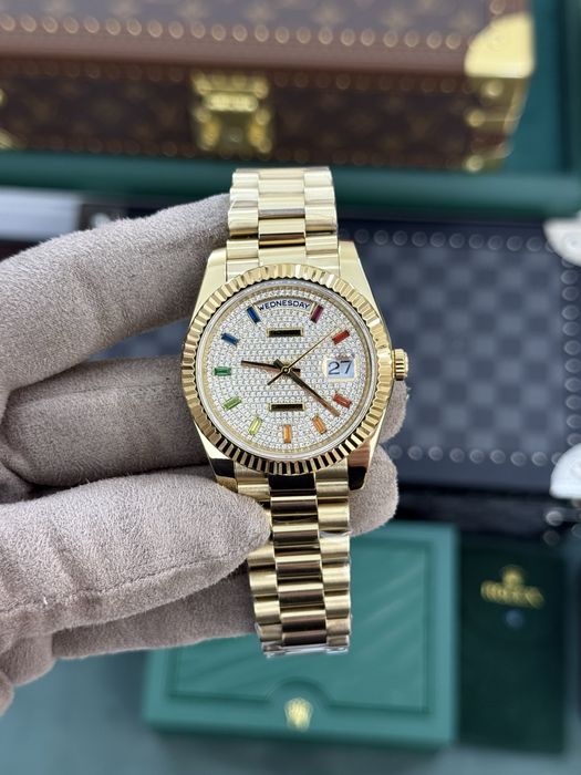 Rolex Day-Date 40 Rainbow