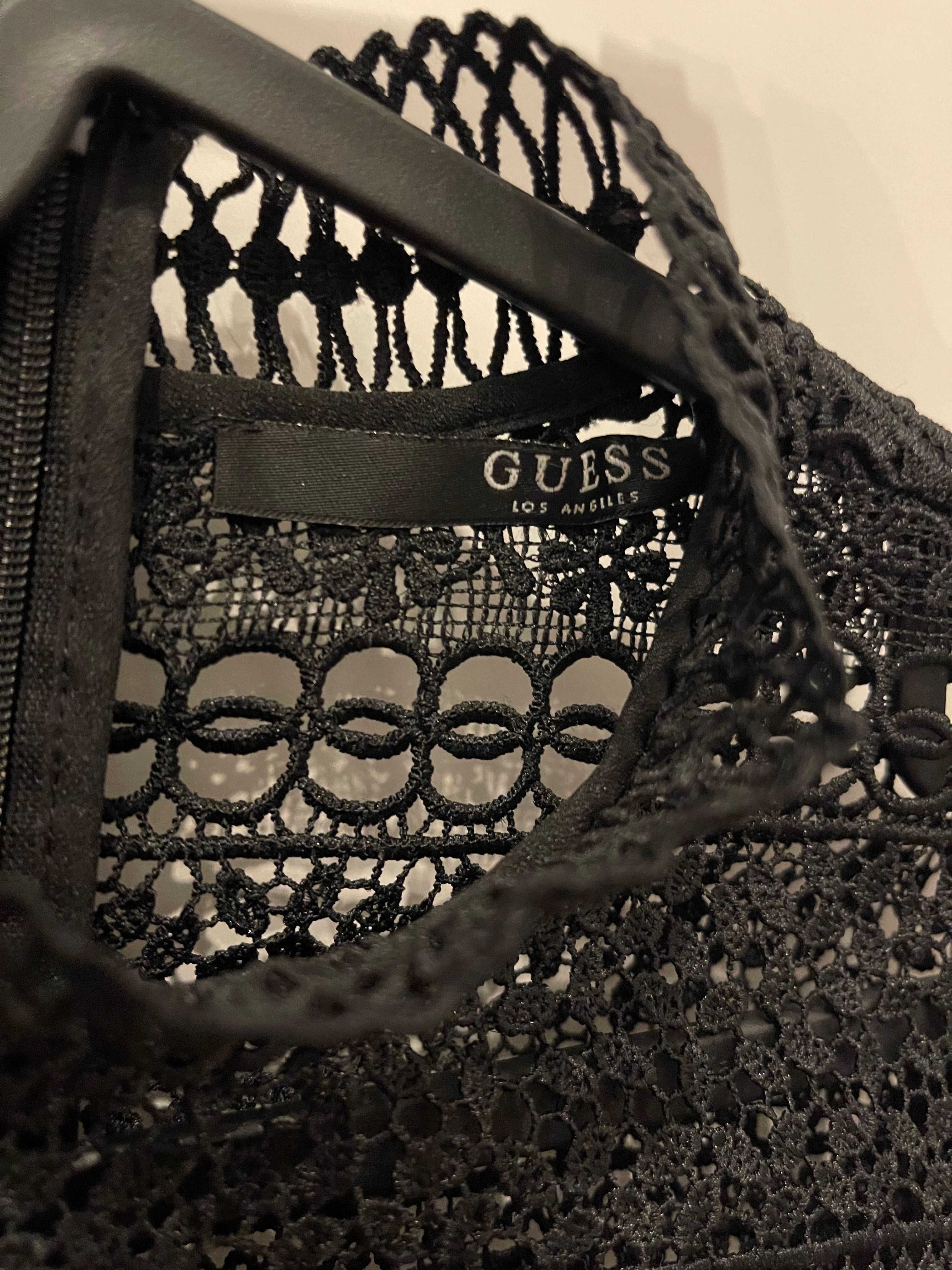 Черна блузка Guess XS
