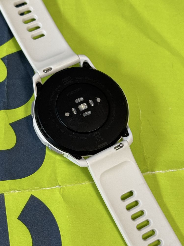 КАТО НОВ Xiaomi Watch S1 Active Yettel Гаранция 2025 г. White