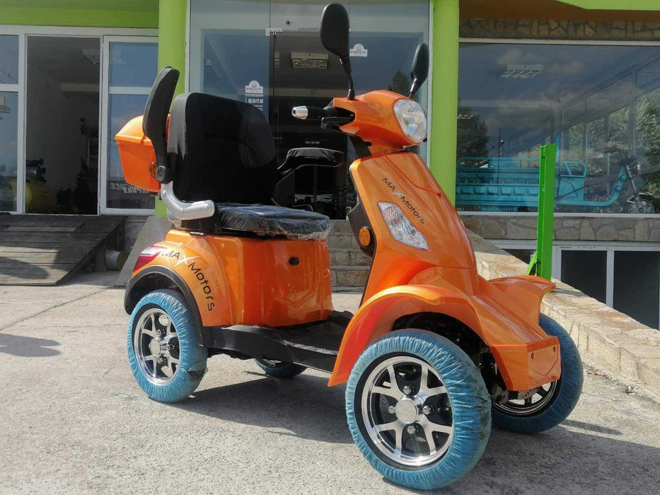 Електрическа Четириколка FM4 LUX 1500W MaXmotors Orange
