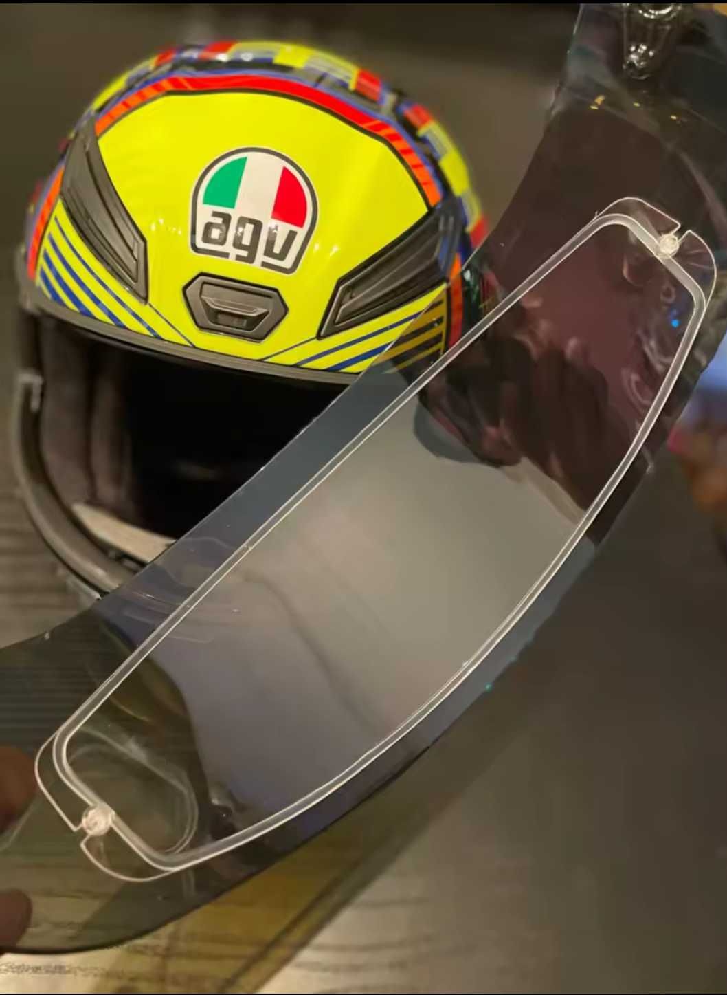 Vizieră fumurie AGV + pinlock AGV