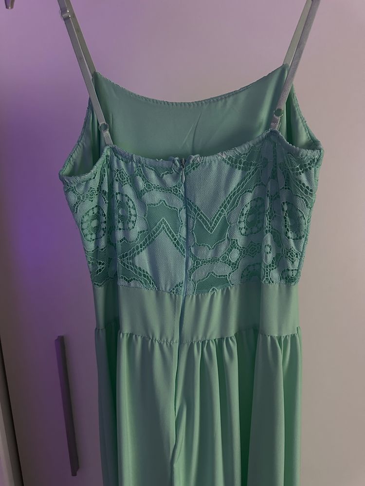 rochie albastra M  shein