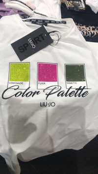Liu Jo SPORT  Италия Тениска Color Palette