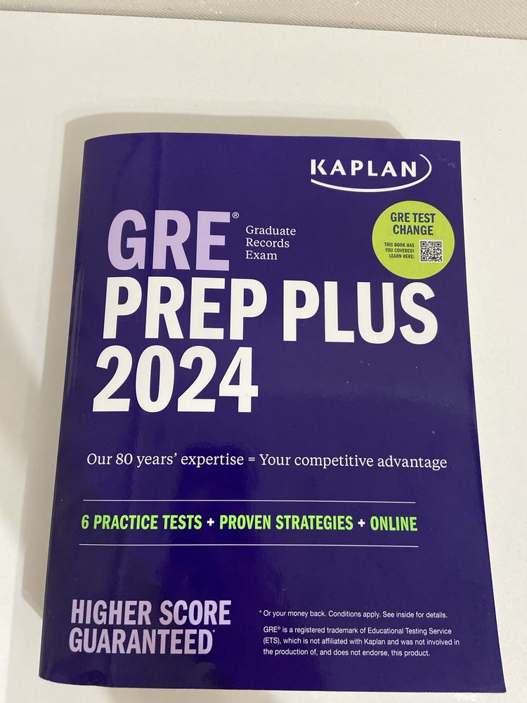 GRE Prep Plus Kaplan
