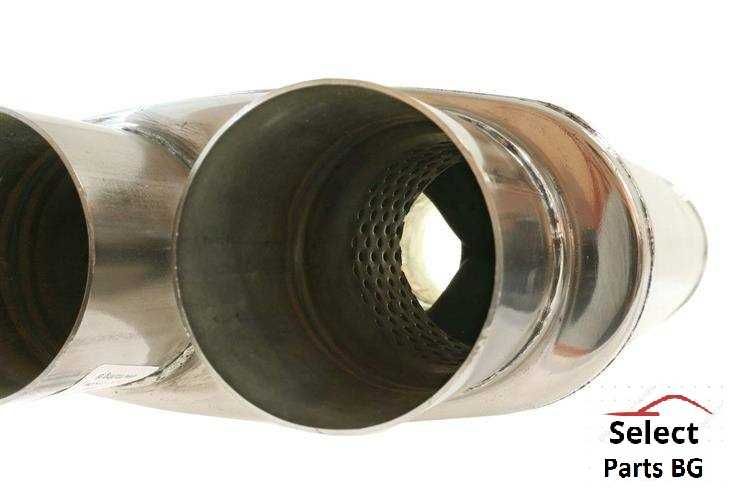Универсално спортно гърне 2x 76мм TURBOWORKS неръждаема стомана SS409