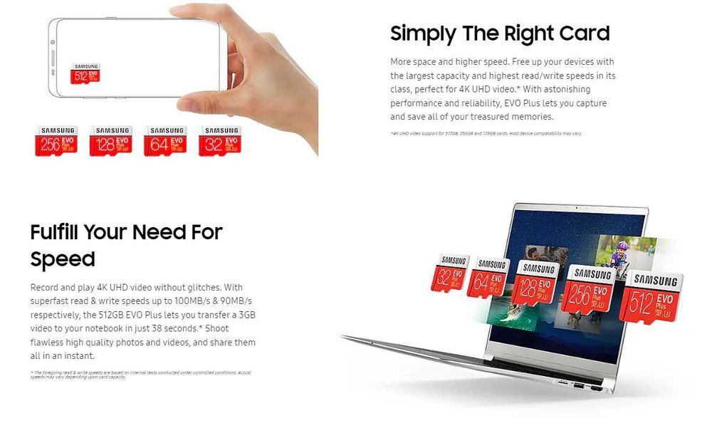 Оригинал SAMSUNG Micro SD 512gb    Карта память   512гб