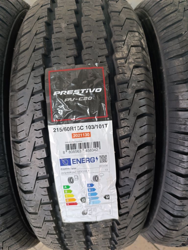 Нови гуми Prestivo (by Hankook) 215/60/16/C