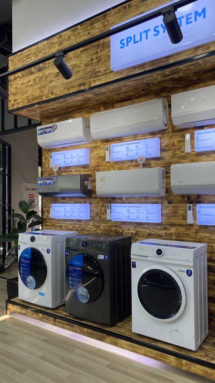 Кондиционер Midea модель ALBA - 9,000 Btu /  Inverter / Low Voltage