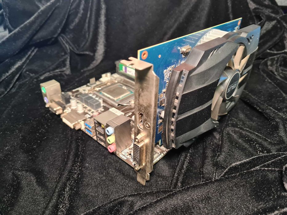 Kit Mother board, placa video GT1030, 8Gb rami si procesor i5 4430!