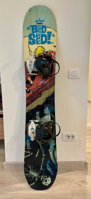 Nitro Snowboard The Bad Seeds 152 cm & Nitro Team Bindings