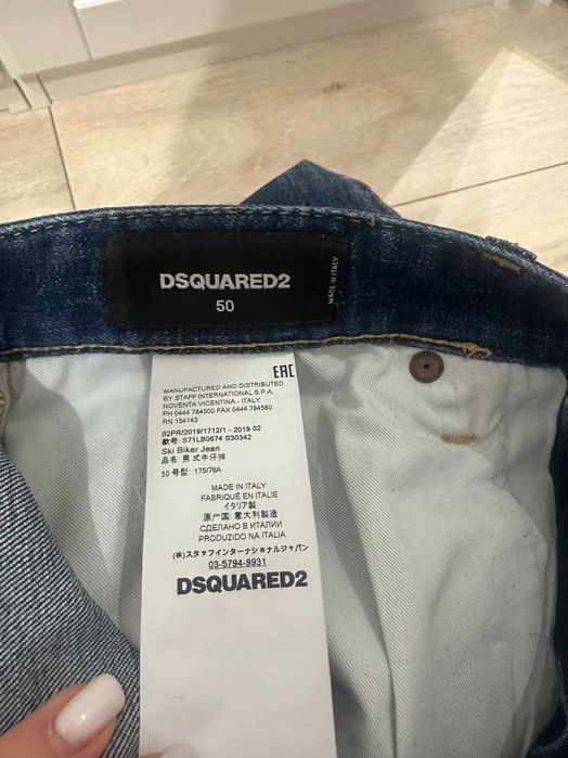 Dsquared2 jeans, originali, marimea 50