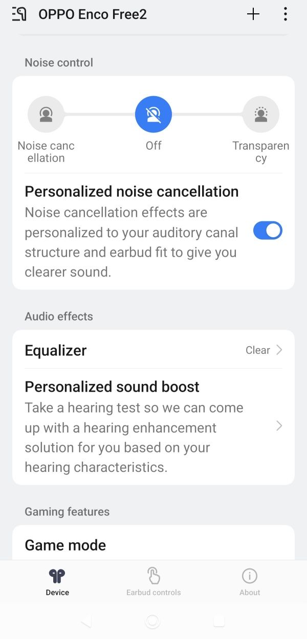 Безжични Bluetooth слушалки Oppo Enco Free 2