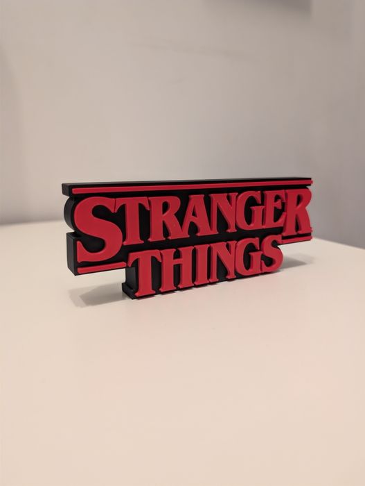 Stranger things - Decor pentru raft printat 3D