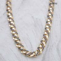 Lant Aur Cuban model nou unisex ARJEWELS(AR3752) MONACO CHAIN