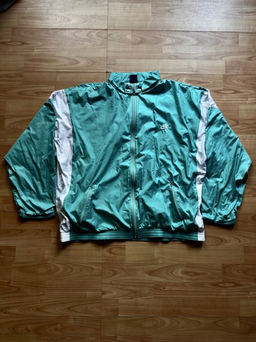 Track athletic suit jacket joggers oversize 80s nylon vintage Nike