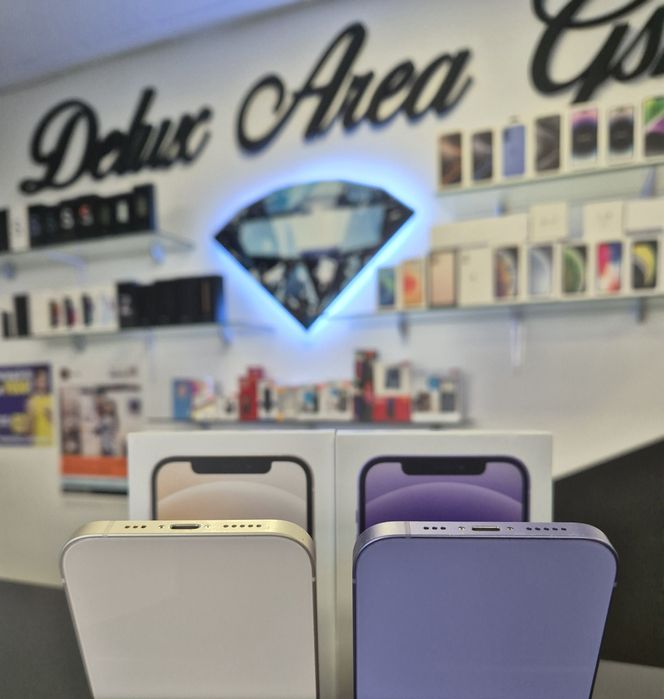 Iphone 12 / White/Purple / 64/128 GB / DeluxGSM