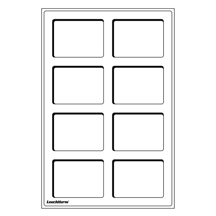 Leuchtturm Cargo резервни табли различни размери опаковка от 2 броя